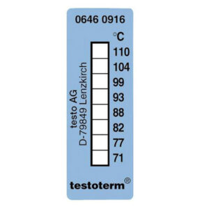 نوار دمایی محدوده 71 تا 110 درجه سانتی گراد برند Testoterm